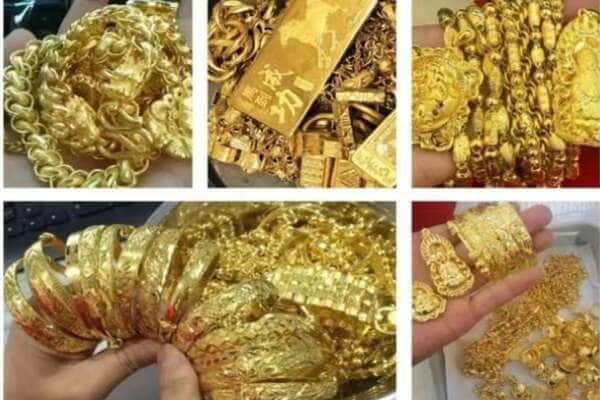 延安市黄龙回收黄金